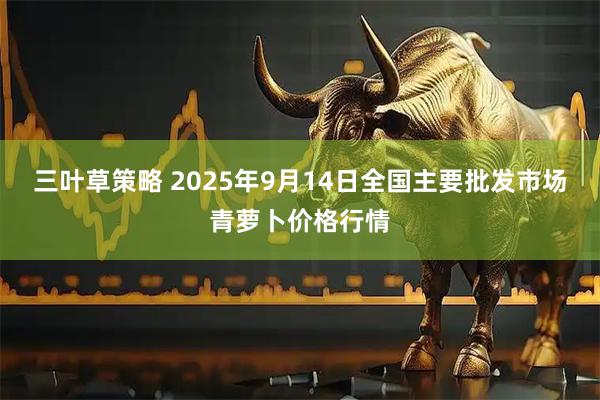 三叶草策略 2025年9月14日全国主要批发市场青萝卜价格行情