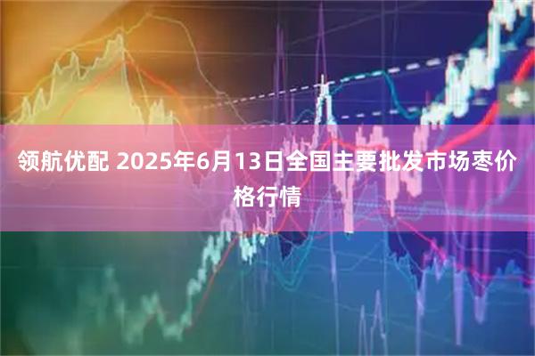 领航优配 2025年6月13日全国主要批发市场枣价格行情