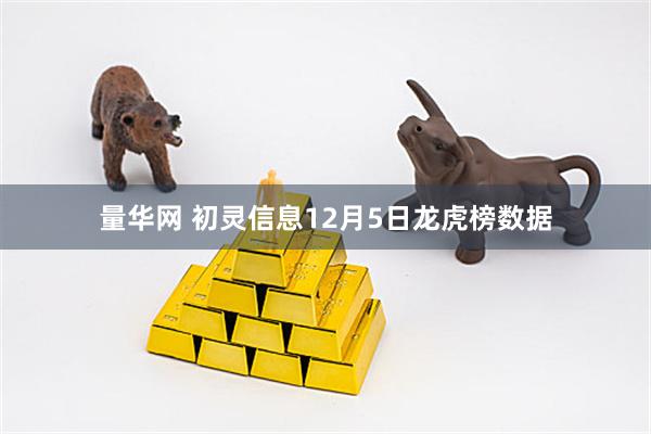量华网 初灵信息12月5日龙虎榜数据