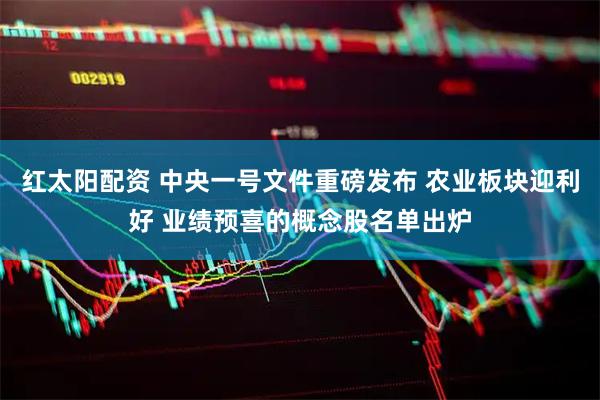 红太阳配资 中央一号文件重磅发布 农业板块迎利好 业绩预喜的概念股名单出炉